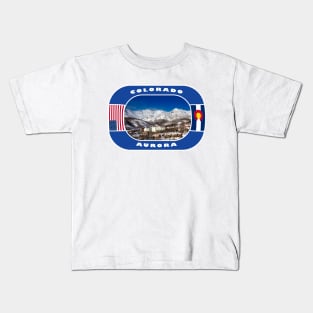 Colorado, Aurora City, USA Kids T-Shirt